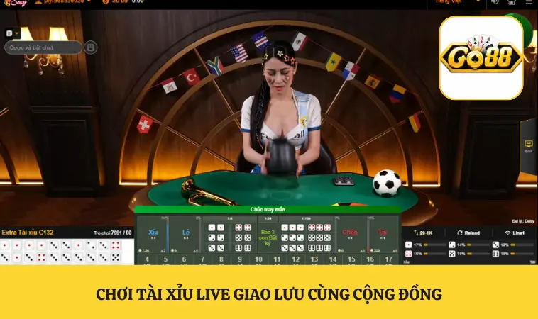 Chơi tài xỉu live giao lưu cùng cộng đồng