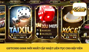 Giftcode GO88 Mới Nhất Cập Nhật Liên Tục Cho Hội Viên