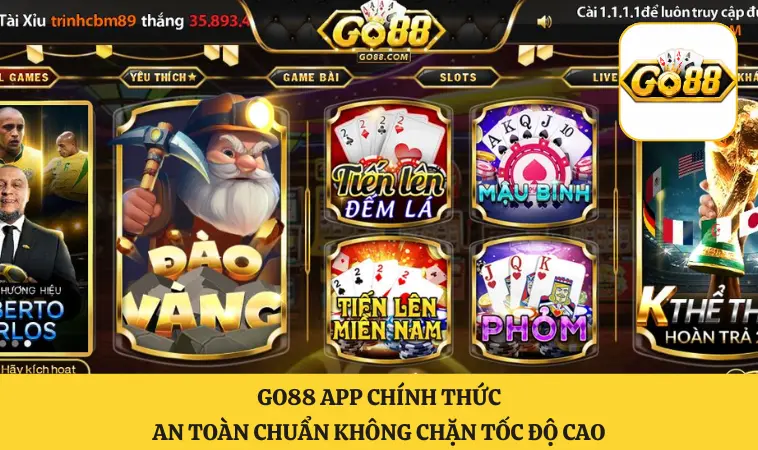 GO88 App Chính Thức An Toàn Chuẩn Không Chặn Tốc Độ Cao