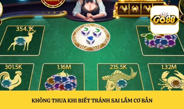 Không thua khi biết tránh sai lầm cơ bản
