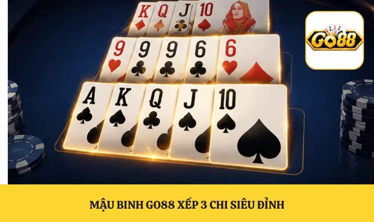 Mậu binh GO88 xếp 3 chi siêu đỉnh