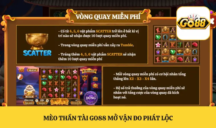 Mèo Thần Tài GO88 mở vận đo phát lộc