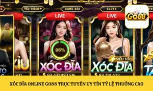 Xóc Đĩa Online GO88 Trực Tuyến Uy Tín Tỷ Lệ Thưởng Cao